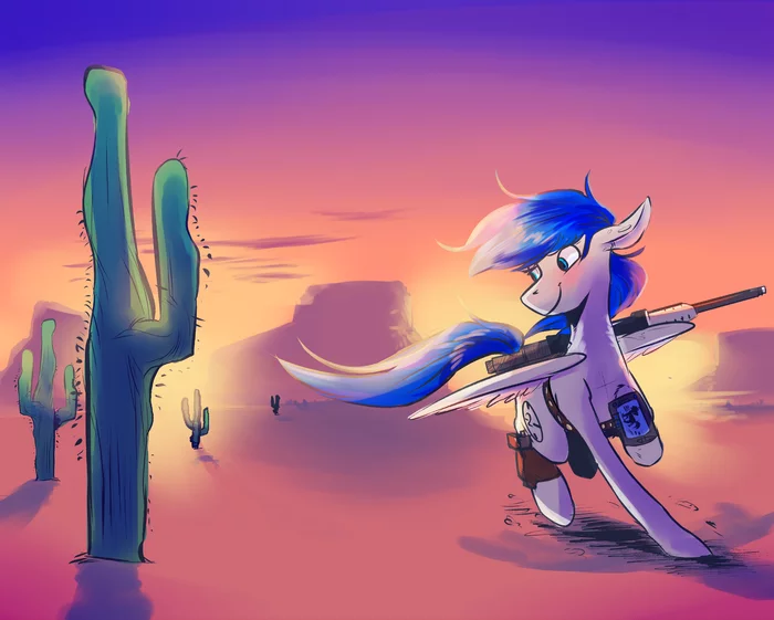 Cactus - My little pony, Original character, Imsokyo, Fallout: Equestria