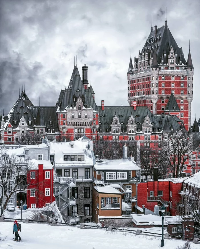 Canada, Quebec - Canada, Quebec, Winter, The photo