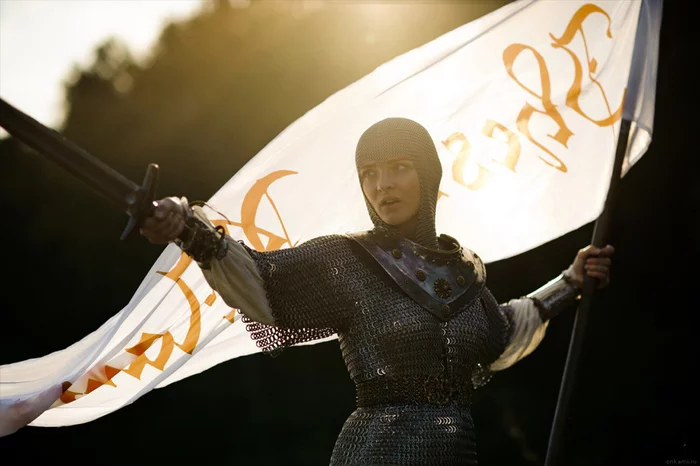 Joan of Arc - Cosplay, Russian cosplay, Joan of Arc, Beautiful girl, Knights, The photo, Sofia Letyago, Longpost, Girls