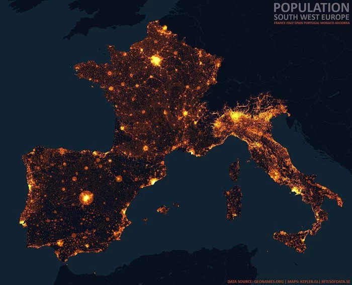 Карты плотности населения России, Европы, США и Австралии Карта мира, Плотность населения, Длиннопост, Европа, Россия