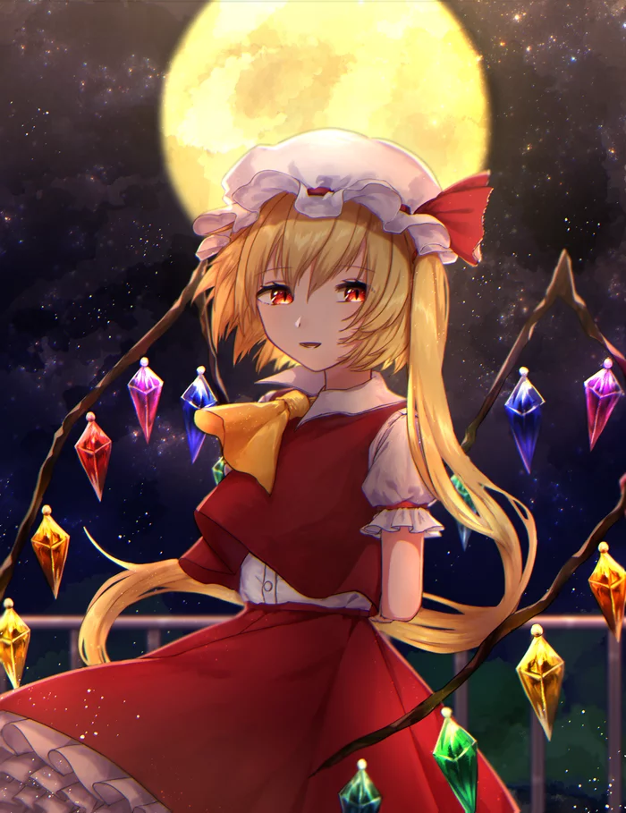 Flandre Scarlet - Touhou, Flandre scarlet, Anime art, Anime, Not anime, Mozuno