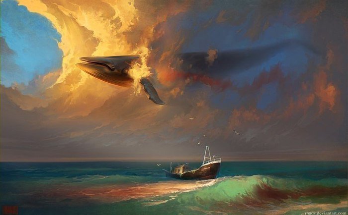 Contemporary creativity - My, Painting, Inspiration, Longpost, Artem Chebokha (RHADS)