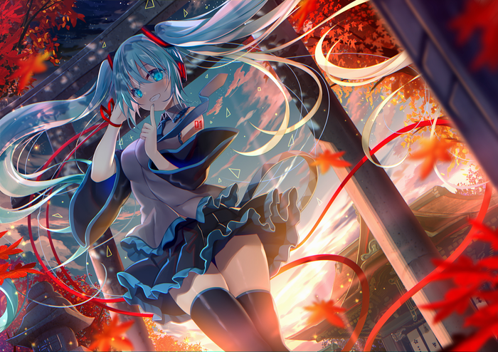  Hatsune Miku, , Anime Art, Vocaloid