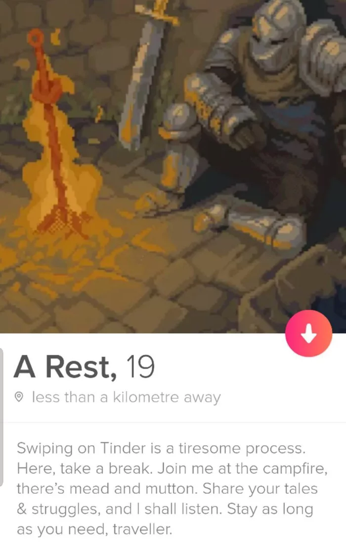Knight... - Funny, Funny, Humor, Relationship, Tinder