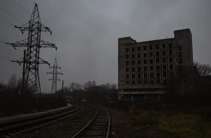 Rails - My, Beginning photographer, Railway, Rails, Nizhny Novgorod, Autumn, Grayness, Longpost, Fuck aesthetics