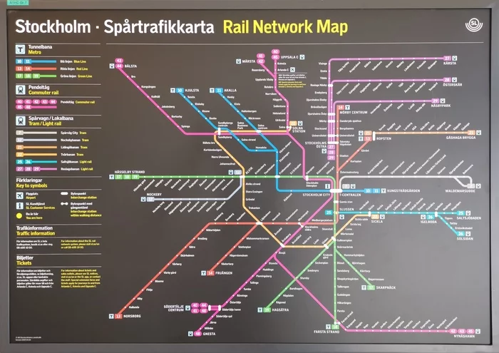 Stockholm Metropolitan - Metro, Longpost, Sweden, Stockholm, My