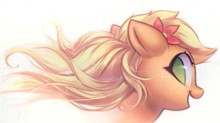 Весенняя Жока - My Little Pony, PonyArt, Applejack, Mirroredsea