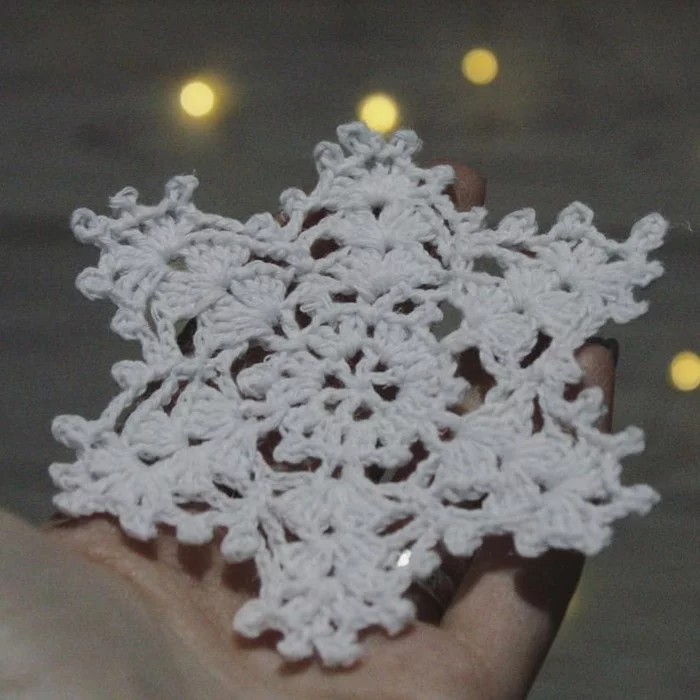Snowflakes - My, With your own hands, Needlework without process, Needlework, Knitting, Snowflake, Winter, Inspiration, Milota