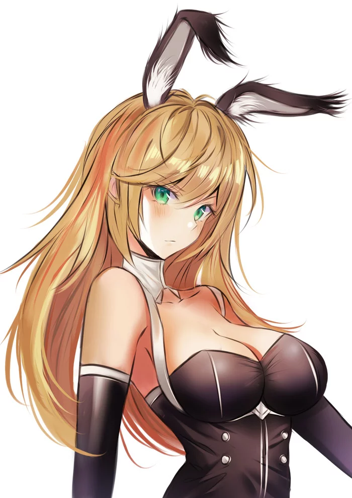 Bunny girl - Deviantart, Art, Drawing, Anime, Anime art, Animal ears