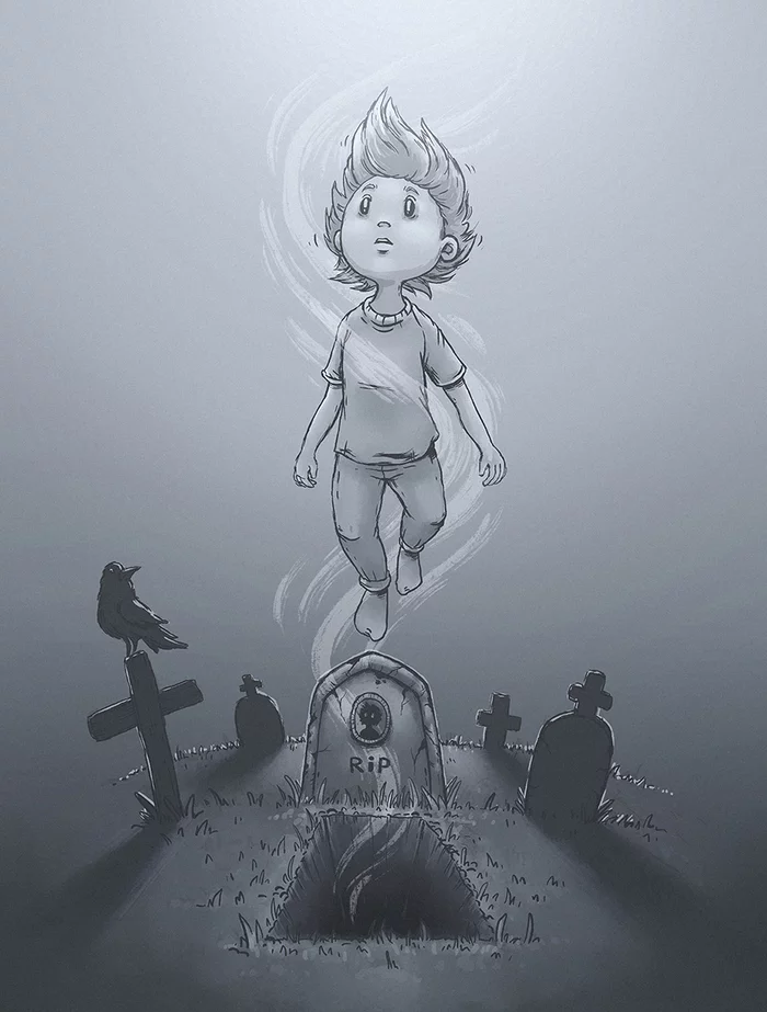 To the light... - My, Beaver draws, Story, Good boy, Digital drawing, All ashes, Illustrator