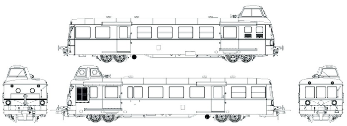 "Подводная лодка" Бугатти Железная дорога, Дизель-поезд, Длиннопост, Bugatti, Франция, Промышленный дизайн, Видео