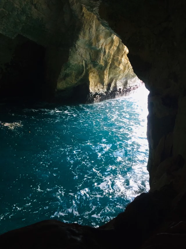 Grottoes of Rosh HaNikra or simply beauty... - My, Israel, Grotto, Longpost