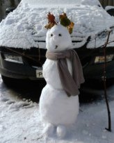 Снеговик курильщика