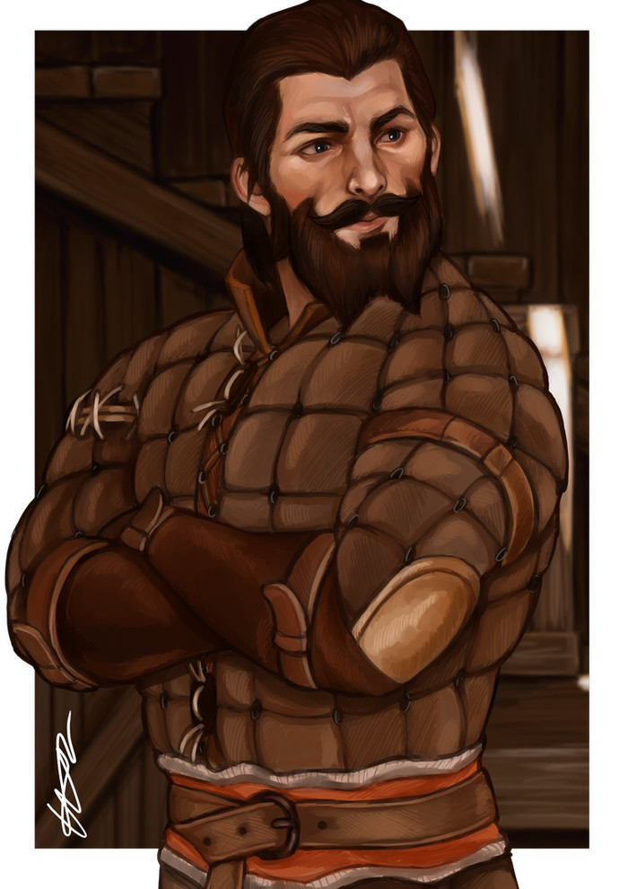 Dragon Age Inquisition Blackwall / Thom Rainier
