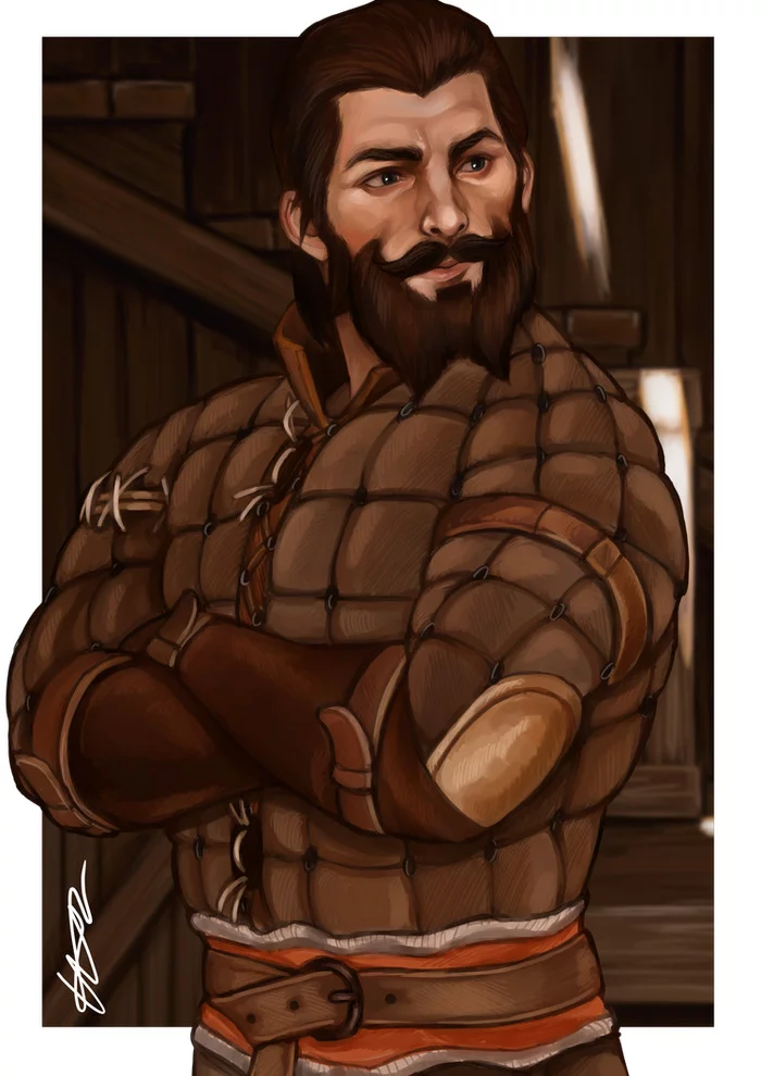 Dragon Age Inquisition Blackwall / Thom Rainier - Dragon age inquisition, Blackwall, Drawing