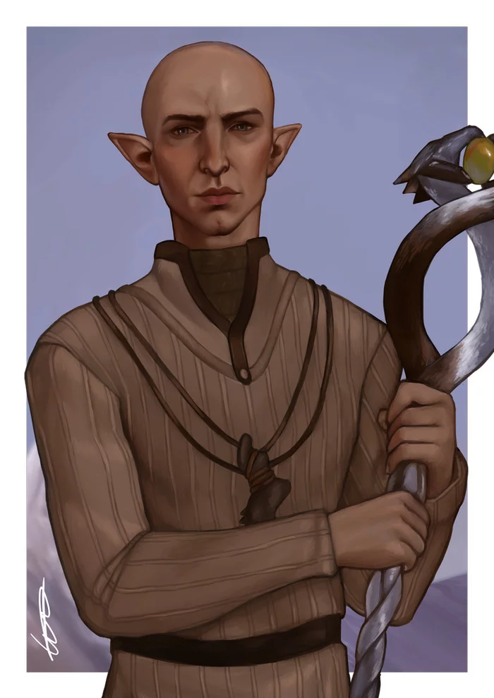 Dragon Age Inquisition Solas - Dragon age inquisition, Solas, Drawing