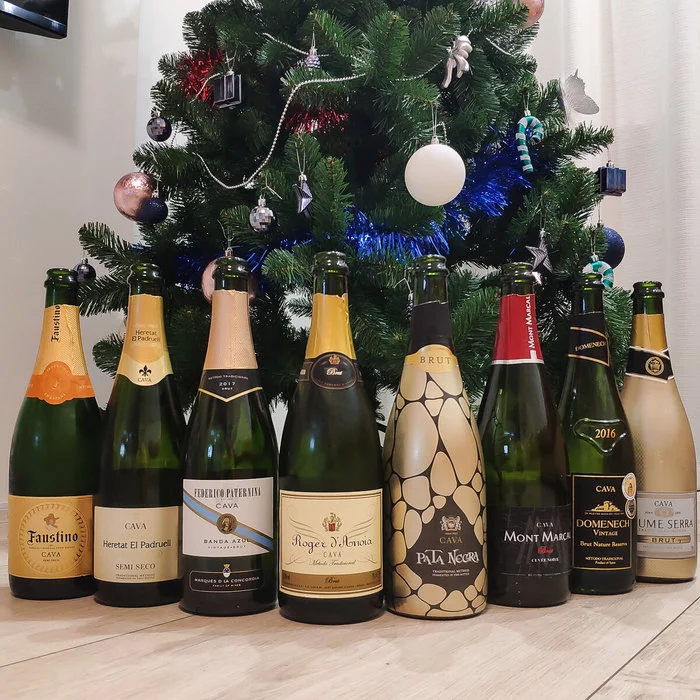 Sparkling wine rating 2019. Spanish Cava - Wine, A sparkling wine, Kava, New Year, Longpost