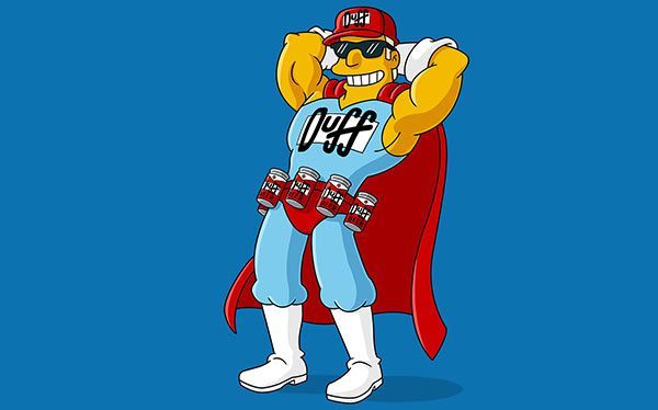 Персонажи мультипликационного сериала Simpsons (35)