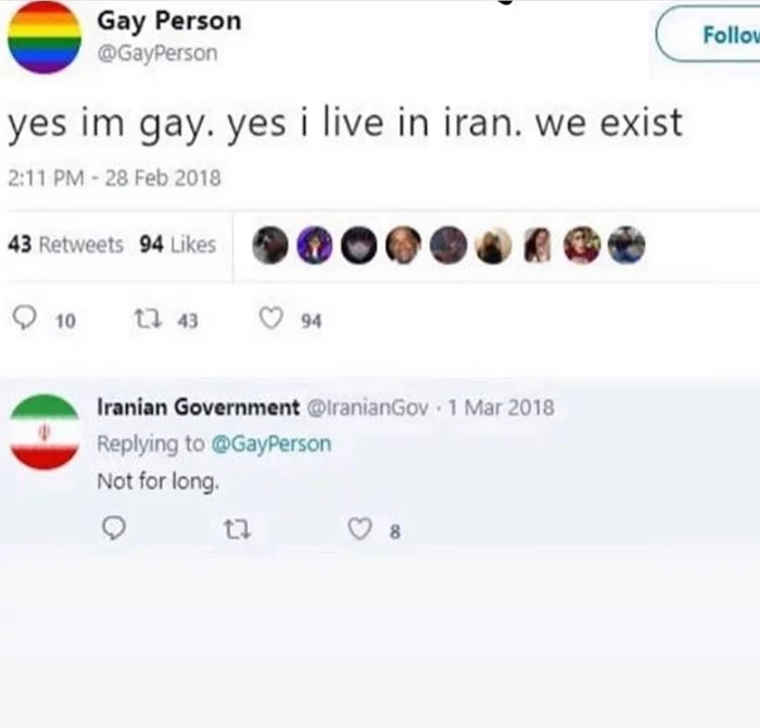 You can't escape fate - Reddit, Translation, Correspondence, Iran, LGBT, Humor