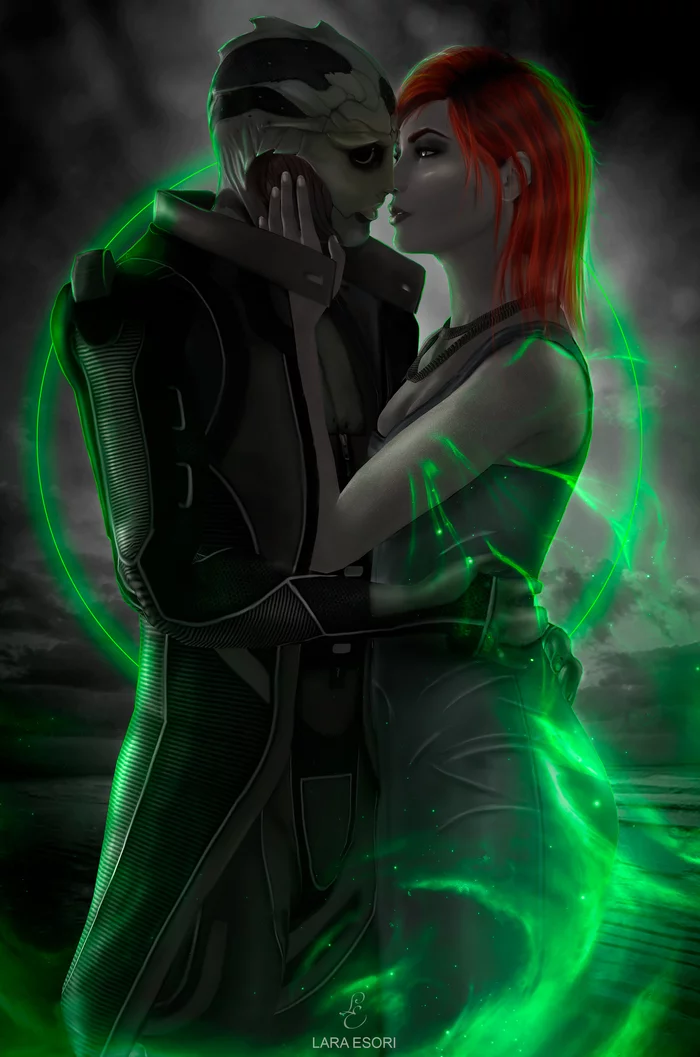 A new life - My, Thanekrios, Mass effect, Thane Krios