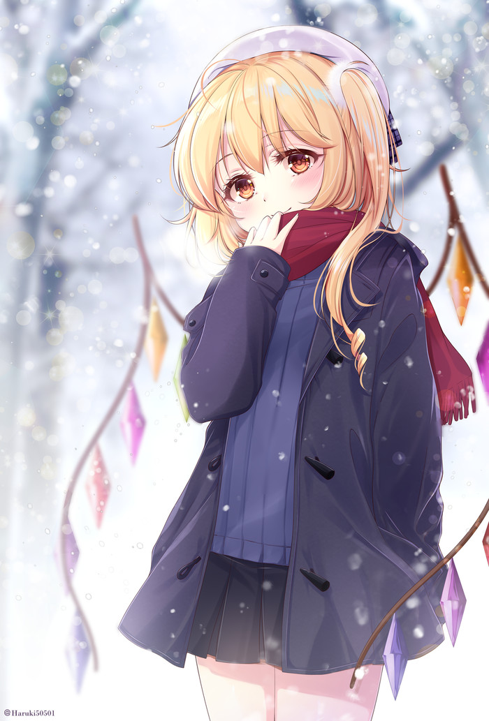 Flandre Scarlet Touhou, Flandre Scarlet, Anime Art, ,  , Haruki