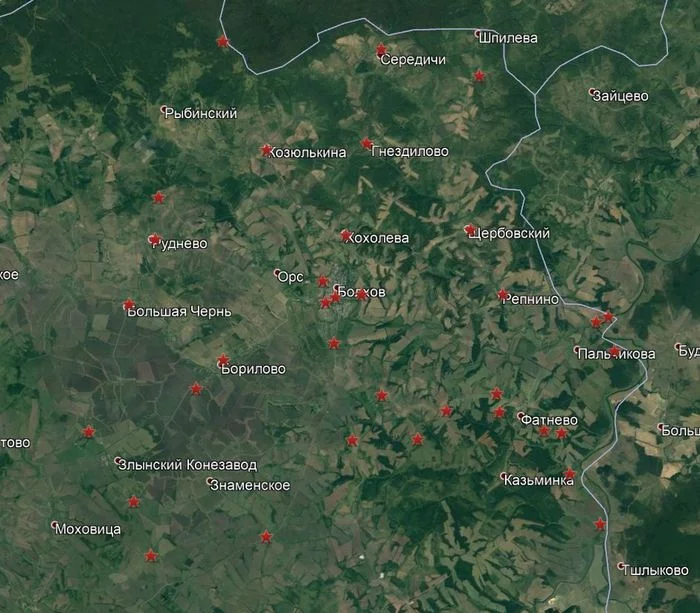 Mass graves of the Bolkhovsky district of the Oryol region - My, The Great Patriotic War, Mass grave, Oryol Region, Cards, Longpost, Video
