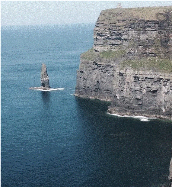 Cliffs of Moher - My, Ireland, Cliffs of Moher, Ocean, Nature