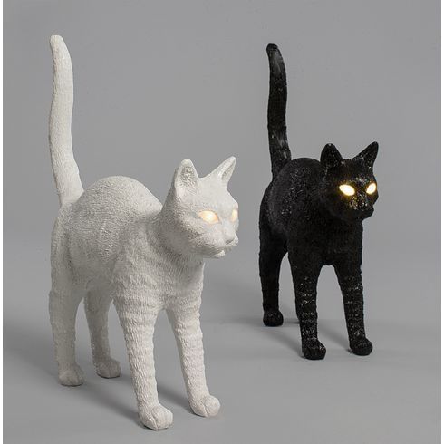 Lamp ahem... unusual - Humor, cat, Лампа, Desk lamp, Eyes, Glowing eyes
