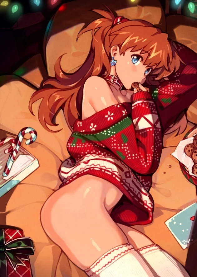 Asuka - NSFW, Evangelion, Asuka Langley, Anime Art, Аниме, Арт, Попа