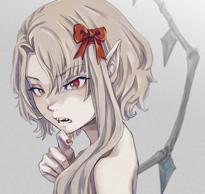 Flan , Anime Art, Touhou, Flandre Scarlet