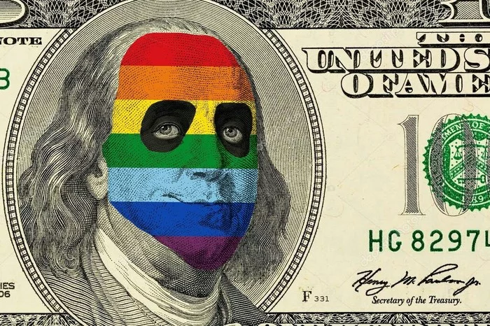 LGBT DOLLAR - Dollars, LGBT, Design, Drawing, Photoshop