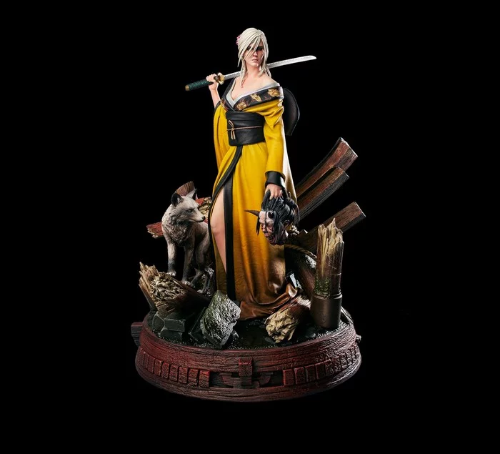 CD Projekt will release a Ciri figurine in Japanese style - Witcher, Geralt of Rivia, Ciri, Figurines, CD Projekt, Longpost