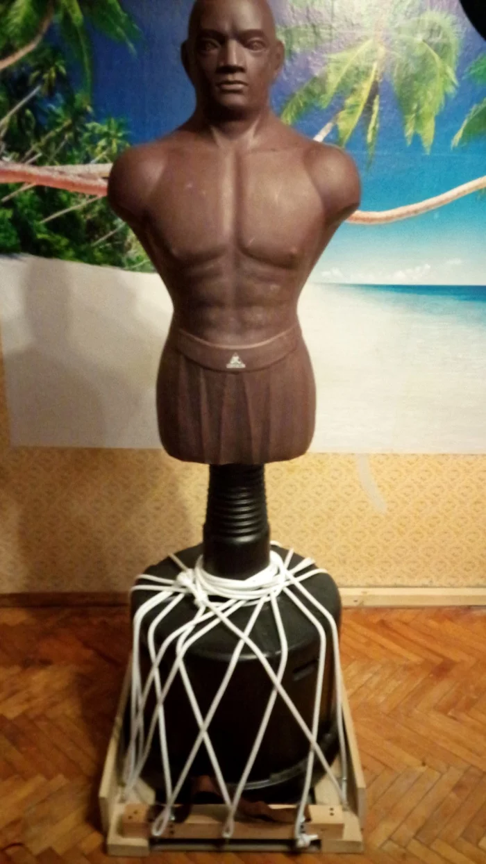 Water filling mannequin - My, Herman, Physical Education, Sport, Longpost