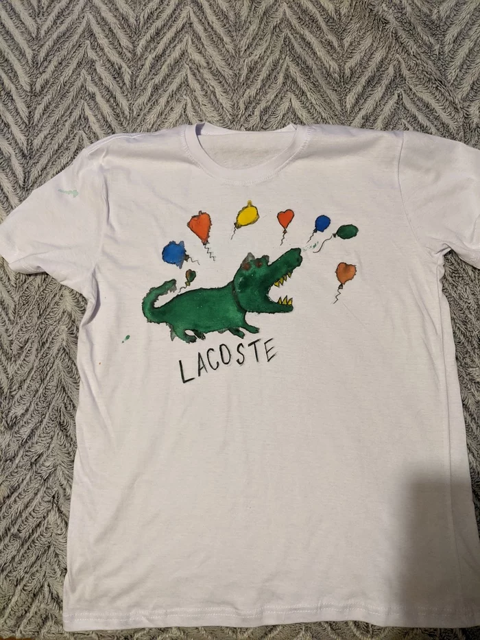 Help is needed - My, Drawing, No rating, T-shirt