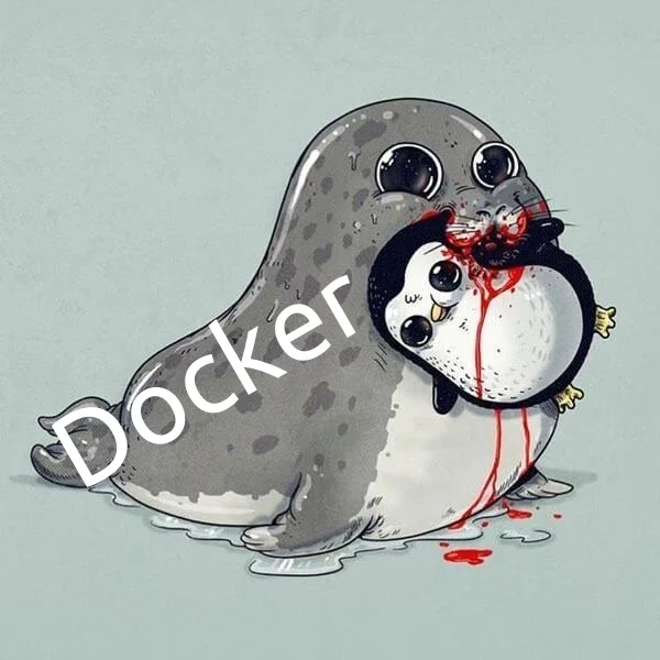When you can't afford an SSD - My, Docker, Linux, IT humor