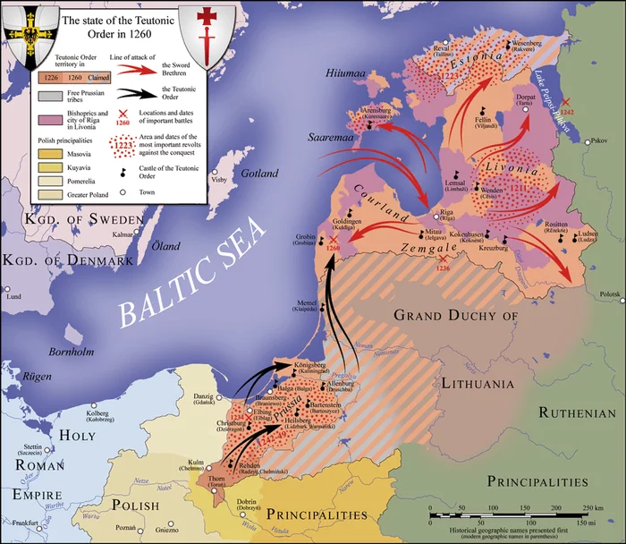 How the Germans fought the Tatars - Story, 13th century, Teutons, Lithuania, Warband, Baltics, Battle