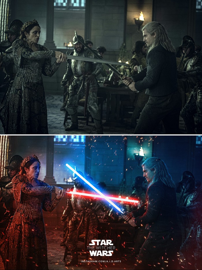 Star Wars: the Witcher Star Wars, Photoshop, 