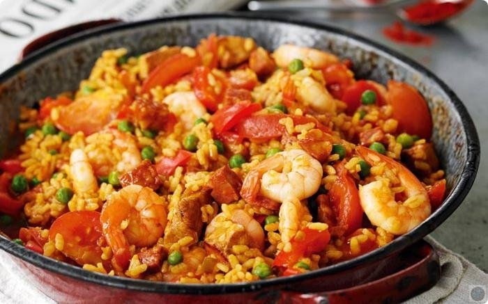 Spanish paella is the most FLAVOUS RICE DISH I've ever tried. - My, Food, Recipe, Paella, Nutrition, Products, Rice, Longpost, Cooking