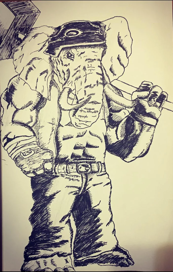 TMNT - My, Bebop and Rocksteady, Teenage Mutant Ninja Turtles, Fan art, Comics, Drawing, Mutant