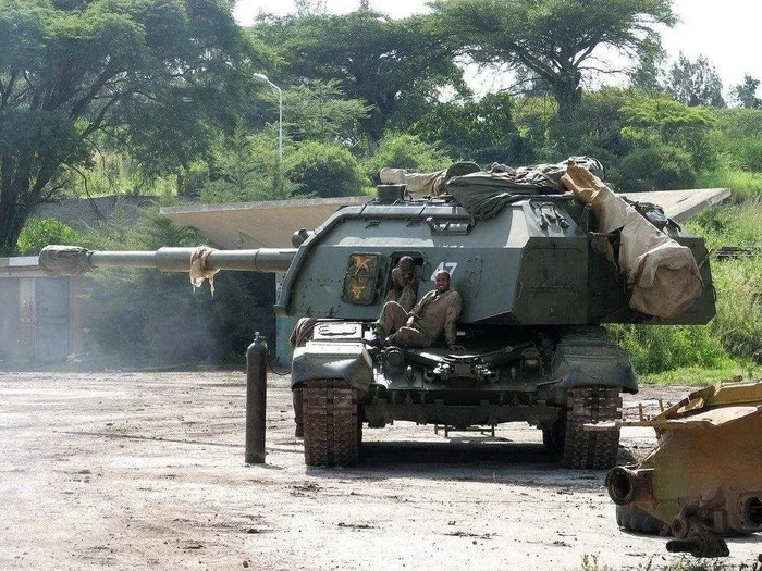 Msta in Ethiopia - Msta-s, The photo, Artillery, Ethiopia