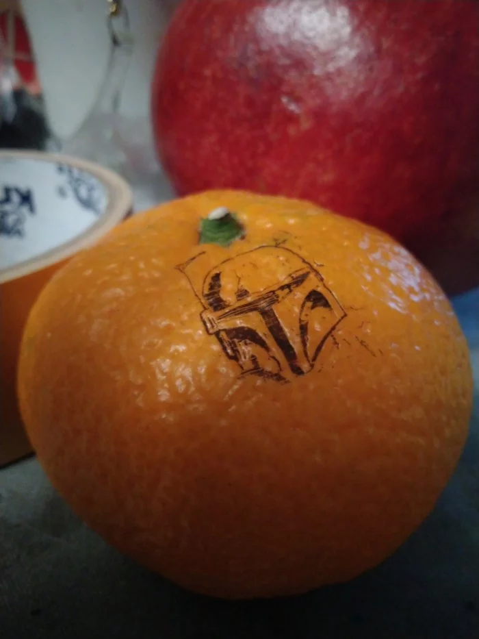 Mandarin - My, Mandalorian, Tangerines, Laser, Star Wars