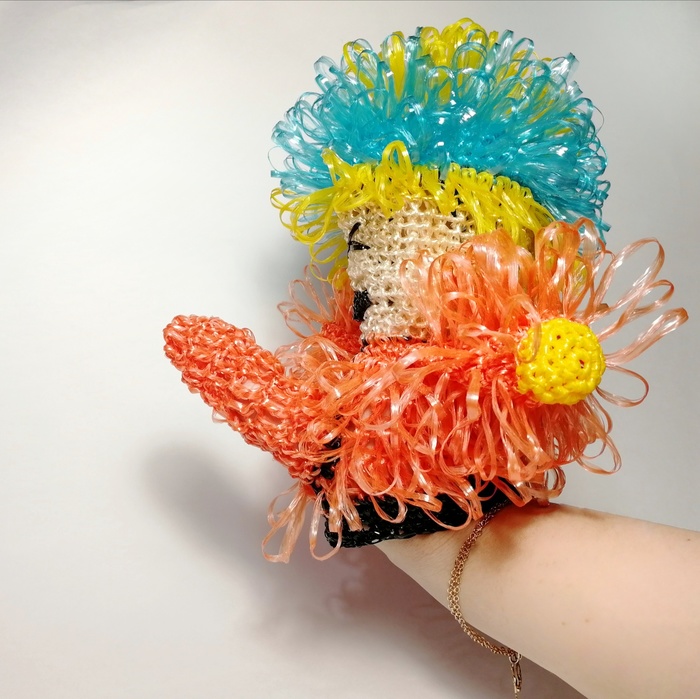 Мочалка пикабушника Эрик Картман, Мочалка, Своими руками, Длиннопост