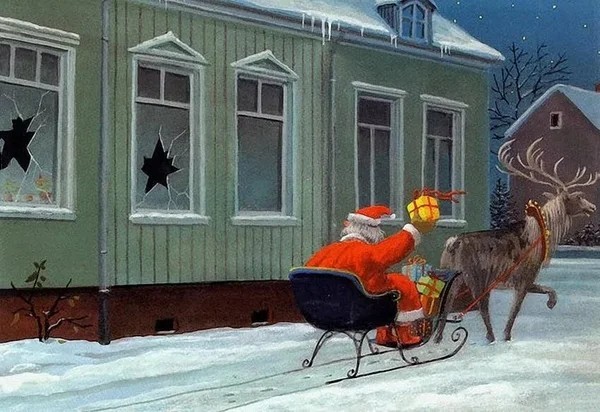 New Year's Gerhard Gluck - Art, Drawing, Caricature, New Year, A selection, Gerhard Gluck, Longpost