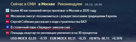 Когда надежда на снег совсем угасла - Снег, Москва, Зарядье