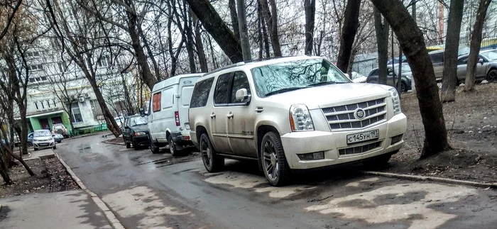 Спрячь за высоким забором газончик, Вытопчут вместе с газоном Благоустройство, Подмосковье, Газон, Парковка, Как в Европе, Двор, Длиннопост