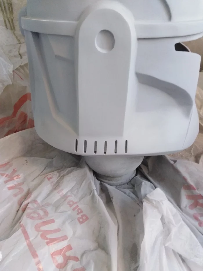Making a Star Wars helmet.Star Wars - My, Needlework with process, Modeling, Clones, Helmet, Star Wars, Longpost