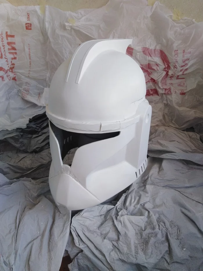 Making a Star Wars helmet.Star Wars - My, Needlework with process, Modeling, Clones, Helmet, Star Wars, Longpost