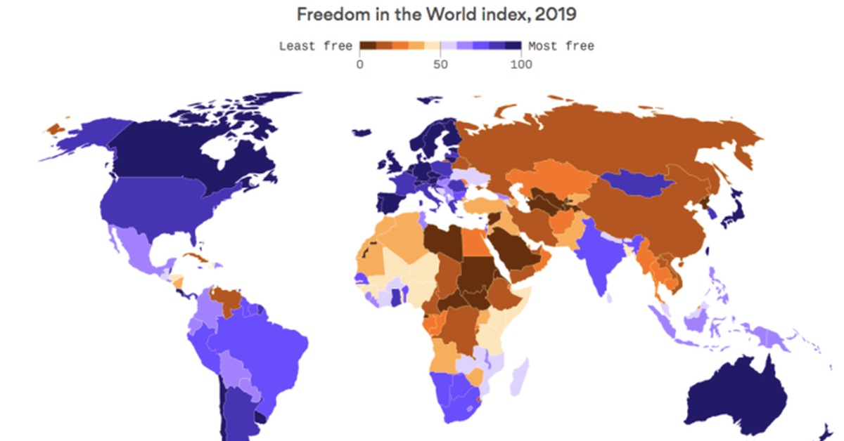 Уровень свободы. Freedom House карта. Карта мира по уровню свободы. Freedom House 2020. Индекс Freedom House.