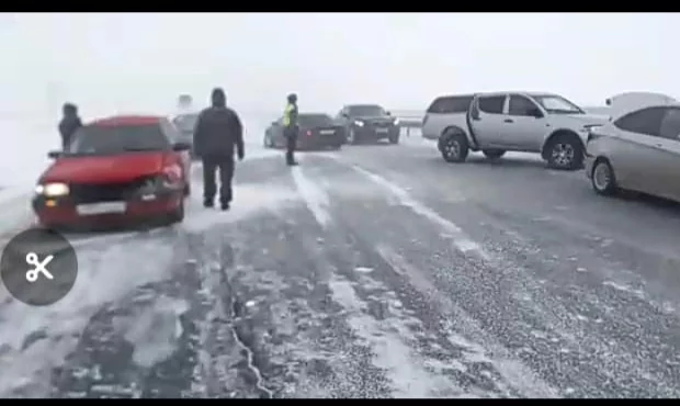 Accident on the Borovoe - Nur-Sultan highway, witnesses needed - My, Crash, Accident witnesses, The strength of the Peekaboo, No rating, Kazakhstan