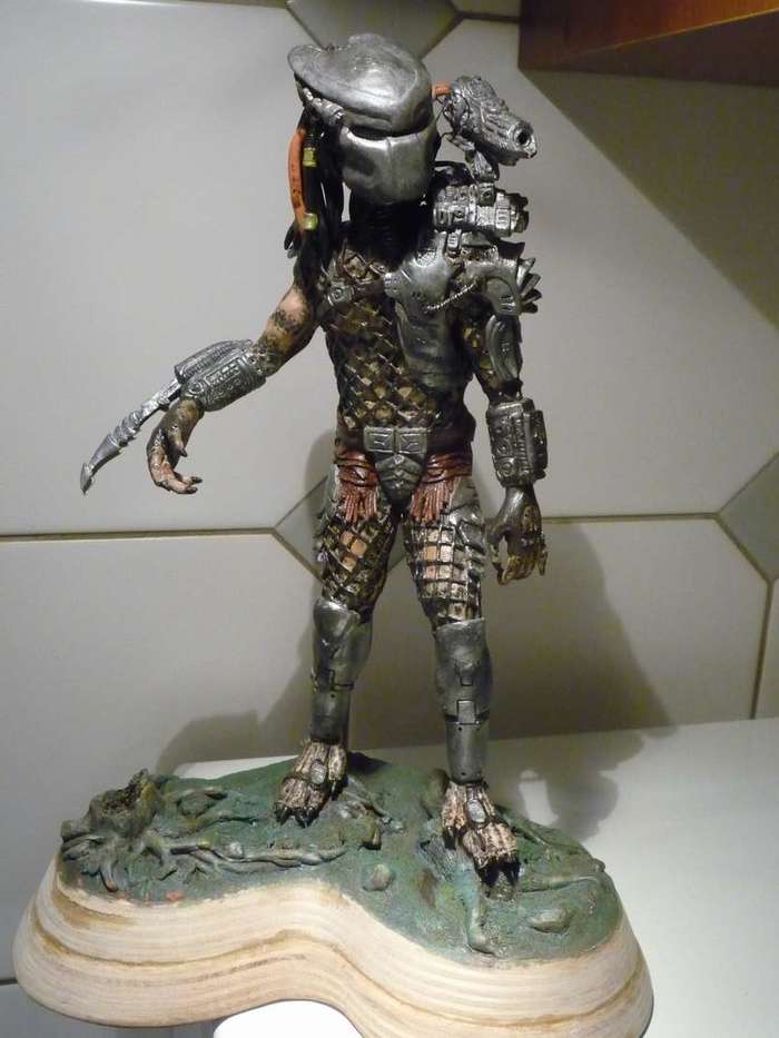 Predator. Jungle Hunter Полимерная глина, Рукоделие с процессом, Хобби, Лепка, Фигурки, Длиннопост, Хищник (фильм)